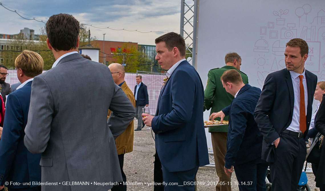 11. Mai 2017 - Grundsteinlegung für die LOGE und dem Kulturquadrat in Neuperlach